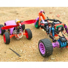 rc off-road 3-wheel vehicle car gears monster toys truck gear cars differential rccar gearbox offroad tb3d onroad monstercar supper 3wheel rear axle 3d print model - Mito3D