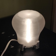 bulbous lamp bulb lamp led light translucent candelabra e12 c7