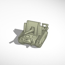 küçük tank 3d print model - Mito3D