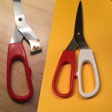 replacement handle ikea scissors 3d print model - Mito3D