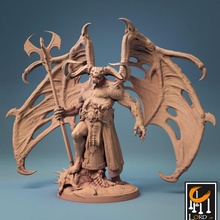 king demon tabletop undead dead prince killer orcus 3d print model - Mito3D