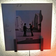 lp Vinyl Mauer Lampe Garten 3d print model - Mito3D