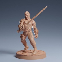 dia conquistador mesa cesta combatiente espada juego guerra emperador sombra rol d estoque duelista Daylen namarán 3d print model - Mito3D