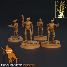 rogerone cyber forge tabletop miniatures scifi cyberpunk titan 3d print model - Mito3D