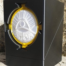 mtg deckbox amuleto titã temático Magia 3d print model - Mito3D
