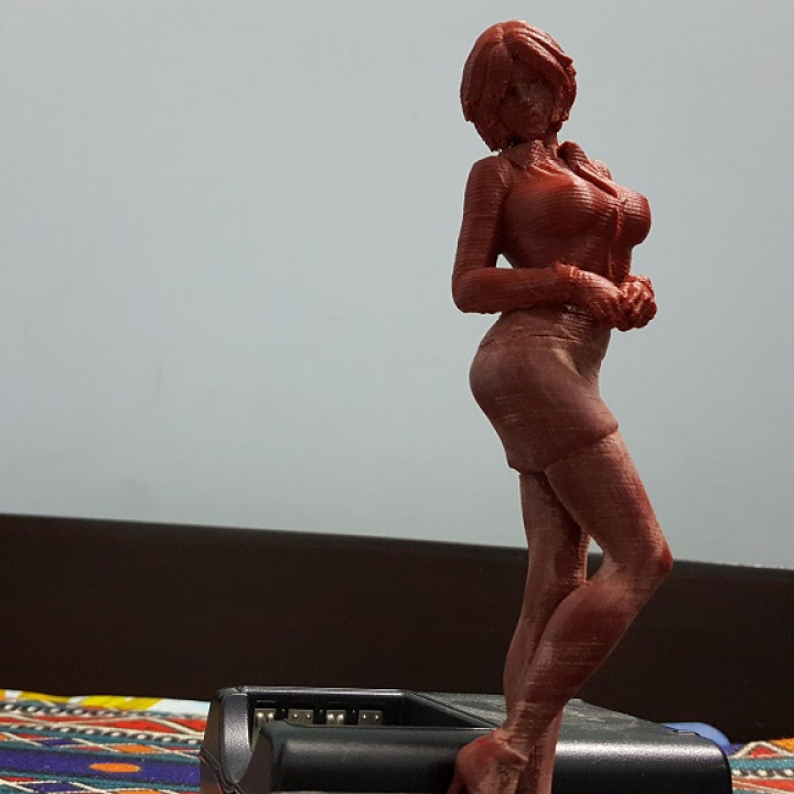 ofis Hanım moda iş civciv seksi Kadın fantezi profesyonel kişi çalışan bebek avukat personel poz chique yüksek topuklu sıcaklık 3D print model - Mito3D