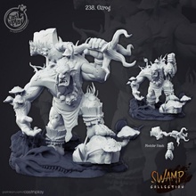 ozrog pre-supported tabletop epic orc troll character ugly swamp presupported supported 3d print model - Mito3D