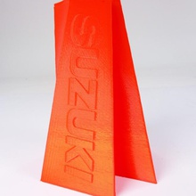 copa suzuki logotipo fan art taça vaso penholder 3d print model - Mito3D