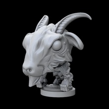 negro cabra Tienda cthulhu lovecraft Mythos 3d print model - Mito3D