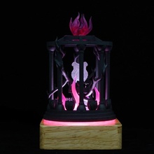 hikaye Çiçekler aydınlatma Sanat Aşk sla heykel mjf 3d print model - Mito3D