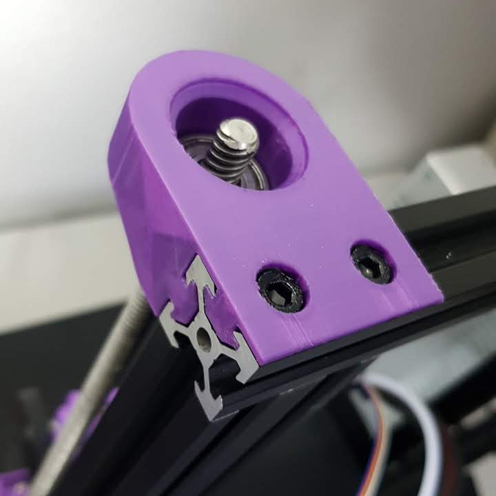 ender 3 z axis özelleştirilebilir rulman stabilizatör ender3 yatak sabitleyici 3D print model - Mito3D