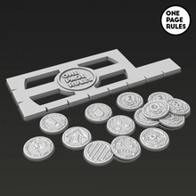 opr play tokens & ruler store 40k rpg wargames warhammer tabletop 28mm dnd onepagerules 3d print model - Mito3D