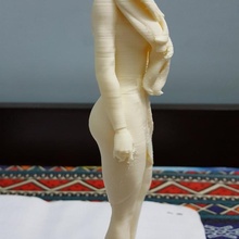 longue poilu Dame mode afficher figurine cheveux femme chaud fantaisie formel asiatique posé yuki élégant chapitre haute talons 3d print model - Mito3D