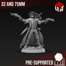 jhonny trinity - vampires panshaw loot studios store epic fantasy game hero human mini rpg miniature male boardgame dungeonsanddragons tabletop wargame d&d rogue role-playing pathfinder lootstudios 3d print model - Mito3D