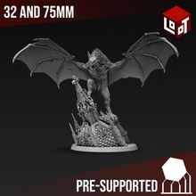 terribile pipistrello vampiri panshaw bottino studi tavolo epico fantasia gioco eroe mini rpg miniatura Dungeons and Dragons ruolo guerra d 3d print model - Mito3D
