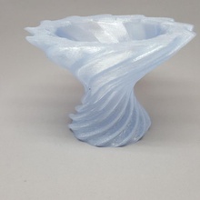 vase twisted 24 Vasen Wettbewerb Garten 3d print model - Mito3D