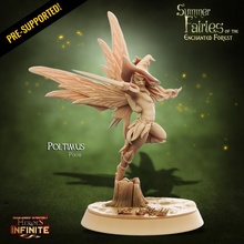 poltimus pixie tabletop epic fantasy forest mini model nature rpg miniature centaur boardgame base role heroes wargame dungeon d&d fairies warriors pathfinder infinite heroines ragingheroes 3d print model - Mito3D
