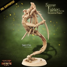 shee'far wardancer store epic fantasy forest mini model nature rpg miniature centaur boardgame base role tabletop heroes wargame dungeon d&d fairies warriors pathfinder infinite heroines ragingheroes 3d print model - Mito3D