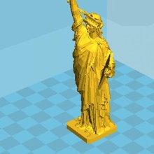 estatua libertad 3d print model - Mito3D