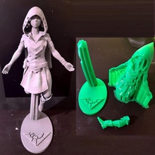 spellbreak marla levitating 3d print model - Mito3D