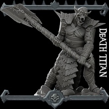 muerte titán mesa 3d print model - Mito3D