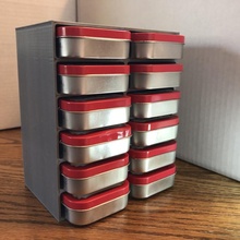 altoids lata arquivamento gabinete armazenamento organizador Mints 3d print model - Mito3D