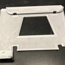 anycubic mega pró quente cama cabo suporte 3d impressora viveiro s pro 3d print model - Mito3D