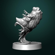 glücklich Slimer Ventilator Kunst frei Kreatur Skulptur Miniatur Tischplatte Fan Art Kriegsspiel dnd Chostbuster 3d print model - Mito3D