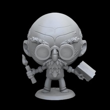 dr armatage paranormal araştırmacı mağaza Cthulhu Lovecraft mitos 3d print model - Mito3D