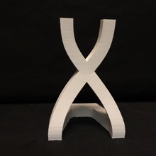 modern figure-negative vase & garden negative 3d print model - Mito3D