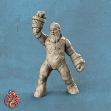 clay golem store god rpg miniature tabletop dnd pathfinder tabletopgames foundry claygolem crippled crippledgodfoundry crippledgod 3d print model - Mito3D