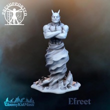 efreet tampo mesa Heróis inferno efreeti djin gênio magia 3d print model - Mito3D