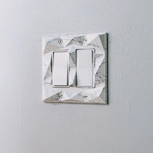 light switch plate cover store accessory house lighting modern decor room aesthetic 3d print model - Mito3D