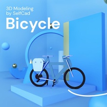 3d modellazione bicicletta assemblaggio 3dprinting 3dmodeling 3dcad 3donline 3d print model - Mito3D