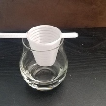 shot measuring cup wide open drink jigger 3d print model - Mito3D