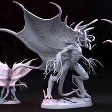 mind flayer dragon tabletop dark fantasy gaming rpg evil cave d&d dnd homebrew dweller 3d print model - Mito3D