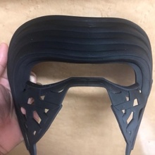 Kylo limpar limpo capacete cara cercar Guerra Estrelas remixar 3d print model - Mito3D