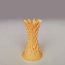leaf vase 10 & garden 3d print model - Mito3D