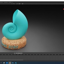 nautilus trophy shell 3dpia justplainawesome 3d print model - Mito3D
