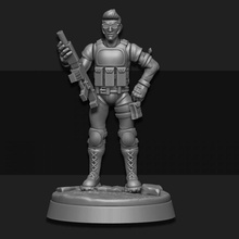 apocalisse sopravvissuto maschio 02 negozio umano miniatura scifi tavolo gioco guerra fonderia sarks 3d print model - Mito3D