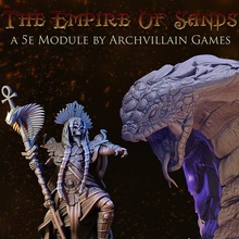 archvillain adventures - empire sands tabletop 3d print model - Mito3D