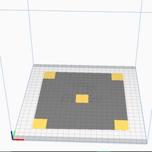 ender 3 cama nivel impresión crealidad ender3 ender3bedlevel 3d print model - Mito3D