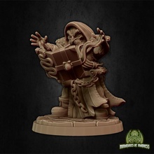 kamli summoner - presupported tabletop board book game kickstarter wizard hold resin mage dwarf casting spell 28mm dnd cast cleric 32mm miniaturesofmadness holdmydwarf 3d print model - Mito3D