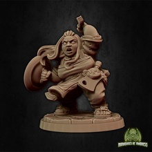 mimma pelea confusa ama casa presupuesto Tienda hembra mini apoyo mujer miniatura enano calabozo dnd esposa 5e mesa miniaturas locura Holdmydwarf 3d print model - Mito3D