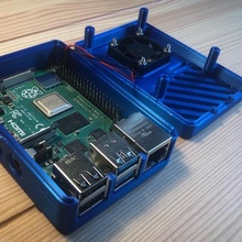 framboesa pi 4 estalo caso bainha eletrônicos Raspberry Pi octoprint 3d print model - Mito3D
