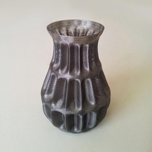 bump vase 1 & garden flower decoration bumpvase 3d print model - Mito3D