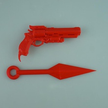 kunai hawkmoon props & cosplay games gun toys kunao 3d print model - Mito3D