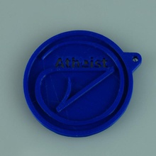 logo atheiste fan Kunst 3d print model - Mito3D
