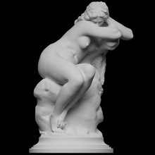 veille tomber sculpture France scantheworld biblique delaplanche 39 Orsay 3d print model - Mito3D