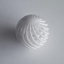 fio esfera jardim 3d print model - Mito3D
